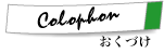 Colophon