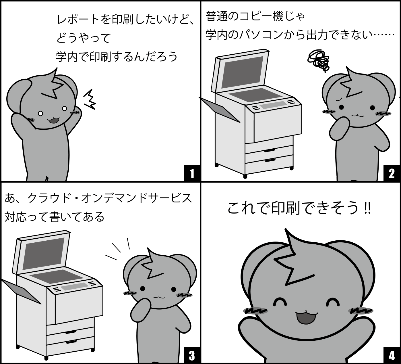 4コマ